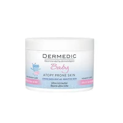 დერმედიკი-LINUM ულტრა დამატენიანებელი კარაქი ბავშვის 225მლ