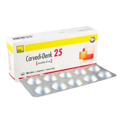 კარვედი-დენკი 25მგ #30ტ