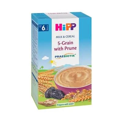 ჰიპი რძიანი ფაფა 5მარცვალი 6თვიდან 250გ