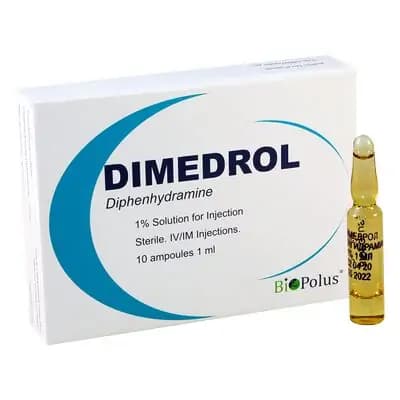 დიმედროლი 1% 1მლ #10ა