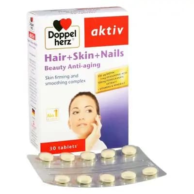 დოპელჰერცი თმა+კანი+ფრჩ#30ტ