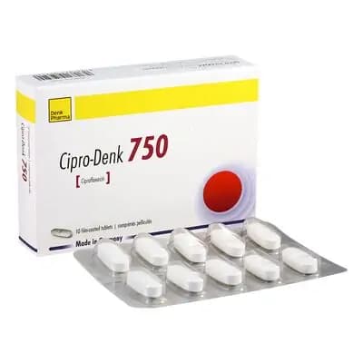 ციპრო-დენკი 750მგ #10ტ