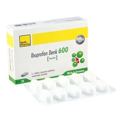 იბუპროფენ-დენკი 600მგ #20ტ
