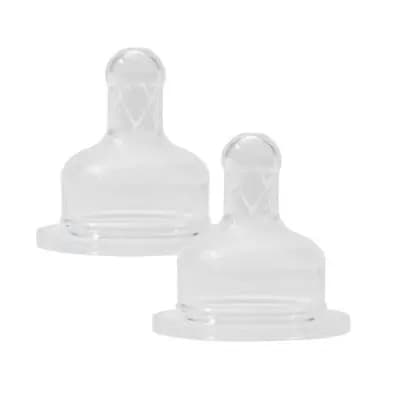 ბეიბი ნოვა ბოთლის საწოვარა სილონის წაკვეთილი თავით N2
