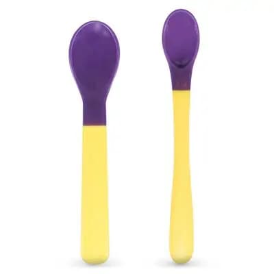 ბეიბო-კოვზი თერმო მგრძნობიარე #2 ყვითელი