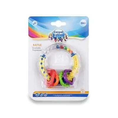 კანპოლ ბეიბის საჩხარუნო ფერადი რგოლები