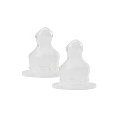 ბეიბი ნოვა ბოთლის საწოვარა სილიკონის წაკვეთილი თავით #2