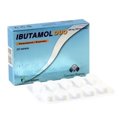 იბუტამოლ დუო 500/200მგ#20ტ
