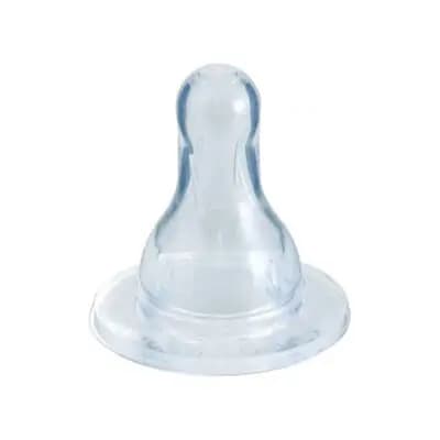 კანპოლ ბეიბის ბოთლის საწოვარა სილიკონით #2 მინი