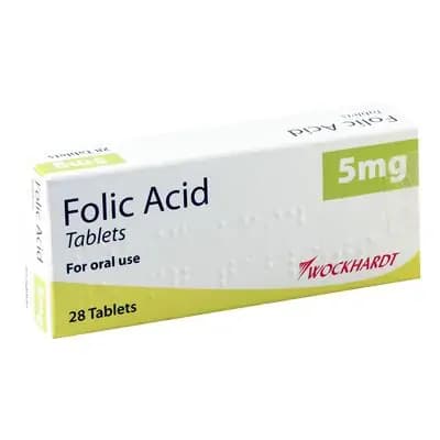 ფოლიუმის მჟავა 5მგ #28ტ