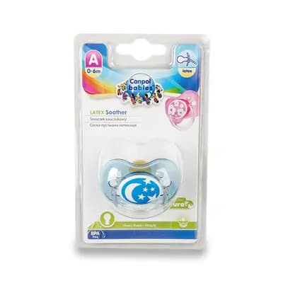 კანპოლ ბეიბის საწოვარა ლატექსის 0 6