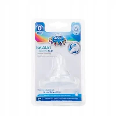 კანპოლ ბეიბის საწოვარა სილიკონის