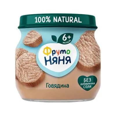 ფრუტო -პიურე საქონლის 80გ