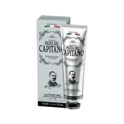 პასტა დელ კაპიტანო კბილის პასტა ნახშირით 75მლ