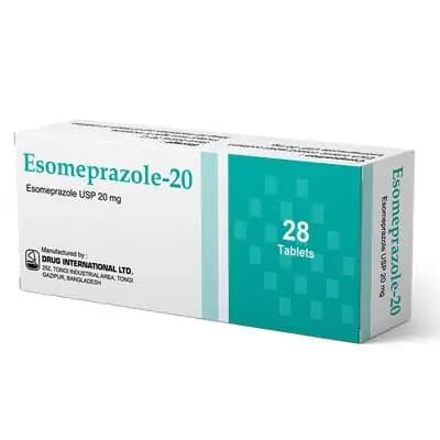 ესომეპრაზოლი USP 20მგ#28ტ