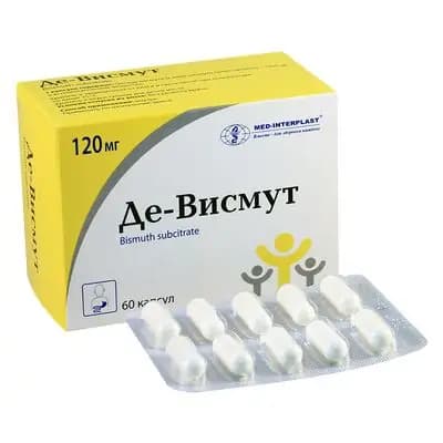 დე-ვისმუტი(დე-ნოლი)120მგ#60კ