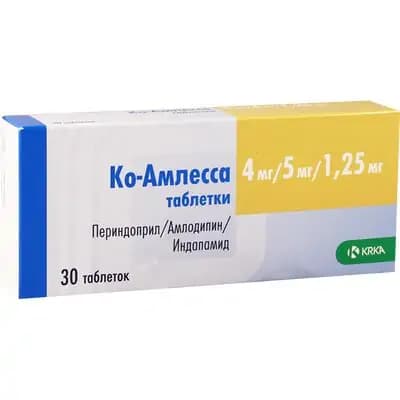 კო-ამლესა 4მგ/5მგ/1.25მგ #30ტ
