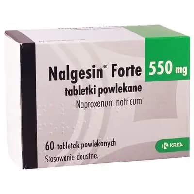 ნალგეზინი ფორტე 550მგ #60ტ