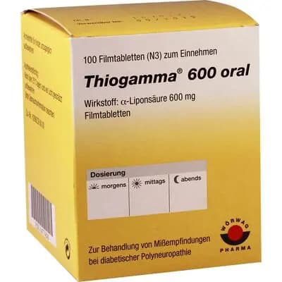 თიოგამა 600მგ #100ტ