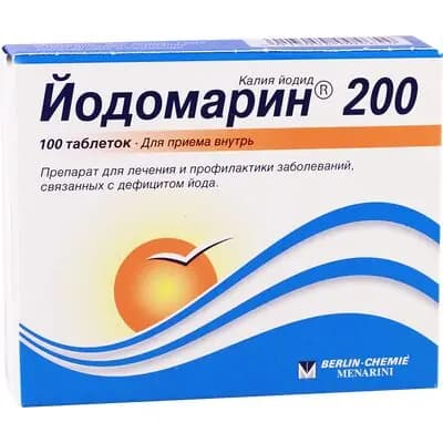 იოდომარინი 200მკგ #100ტ