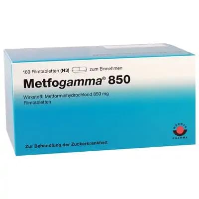 მეთფოგამა 850მგ #180ტ