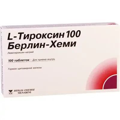 ლ-თიროქსინი 100მკგ #100ტ