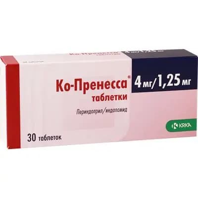 კო-პრენესა 4მგ/1.25მგ #30ტ