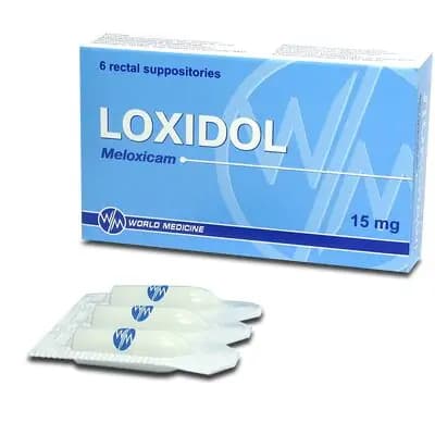 ლოქსიდოლი 15მგ #6 სუპოზ.რექტ