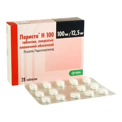ლორისტა H 100მგ/12.5მგ #28ტ