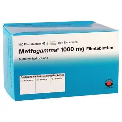 მეთფოგამა 1000მგ #180ტ