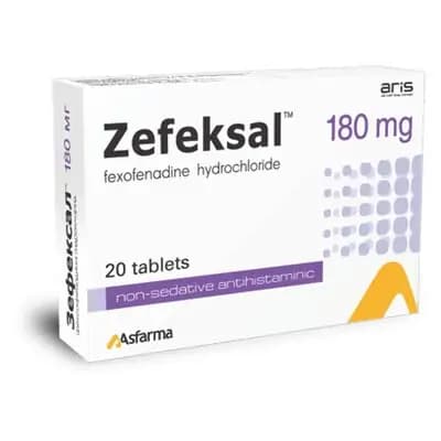 ზეფექსალი 180მგ #20ტ
