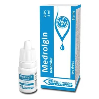 მედროლგინი 0.5% 5მლ თვ/წვეთი