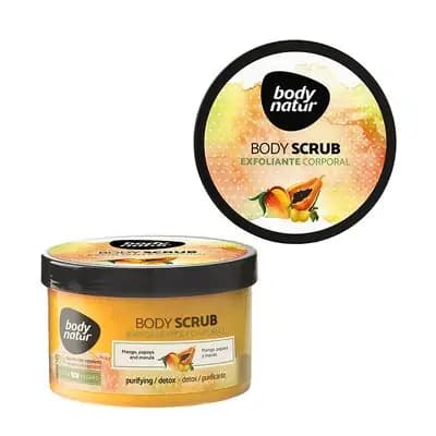 ბოდი ნატური ტანის სკრაბი მანგო, პაპაია 200მლ