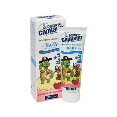 პასტა დელ კაპიტანო კბილის პასტა საბავშვო მარწყვით 75მლ