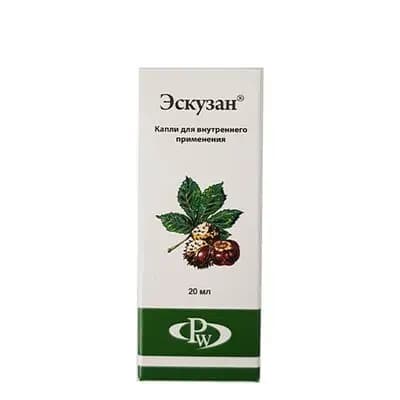 ესკუზანი წვეთები 10მგ/5მგ 20მლ