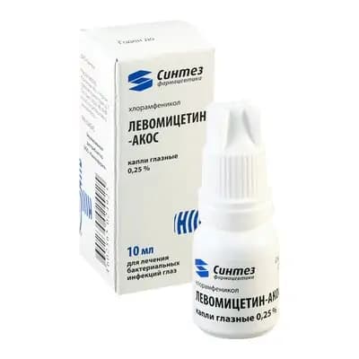ლევომიცეტინ-AKOC0.25%10მლ თვ/წ