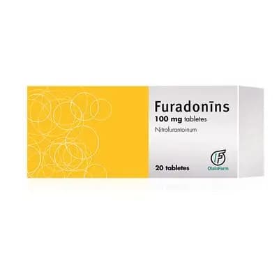 ფურადონინი 100მგ #20ტ (ლატვ)