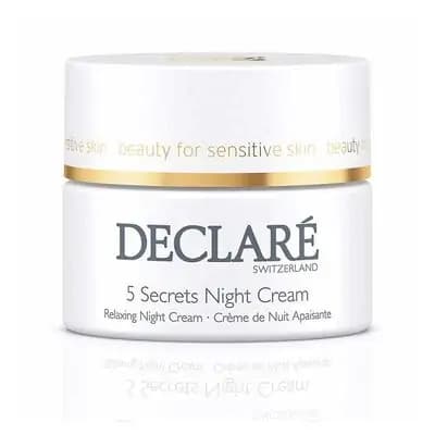 დექლარი-სახის კრემი ღამის stressbalance 5 Secrets 50 მლ