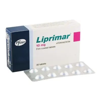 ლიპრიმარი 10მგ #30ტ