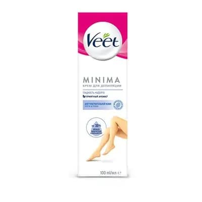 ვითი-დეპილაციის კრემი მგრძნობიარე კანისთვის 100მლ