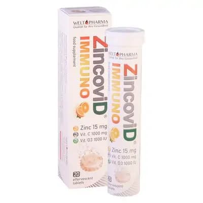ცინკოვიდი იმუნო#20ტ შუშხ