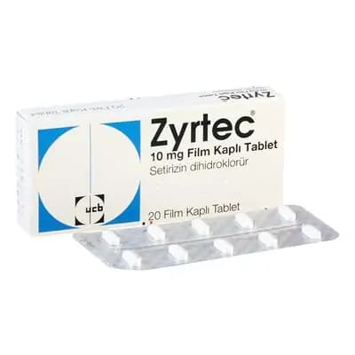 ზირტეკი 10მგ #20ტ(თურქ)
