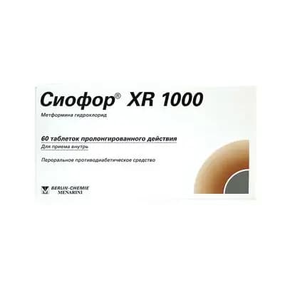 სიოფორი XR 1000მგ#60ტ