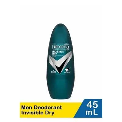 რექსონა - ბურთულიანი დეოდორანტი - Invisible dry მამაკაცი 45 მლ.