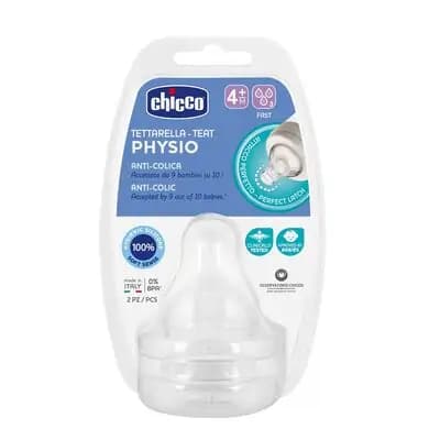 ჩიკო-Chicco-საწოვარა სილიკონის "PHYSIO FAST" 4+ 2ც