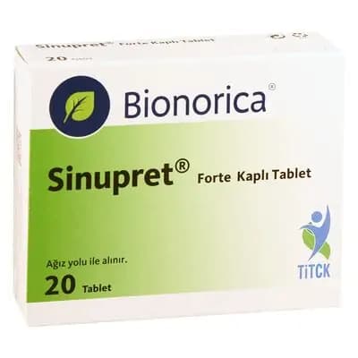 სინუპრეტ ფორტე #20ტ(თურქ)