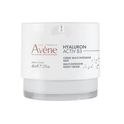 ავენი-ჰიალურონი B3ასაკ/საწინააღმდეგო ღამის კრემი 40მლ