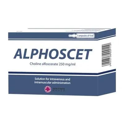 ალფოსცეტი 250მგ/მლ4მლ ი.ვ/მ#3ა