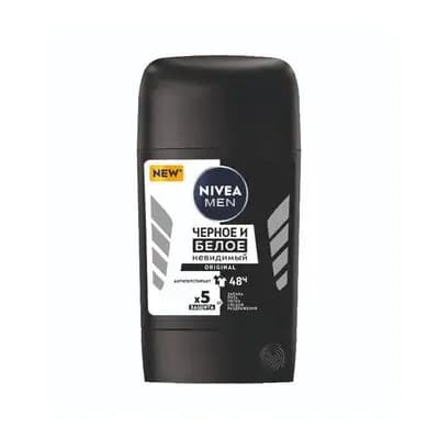 ნივეა - დეოდორანტი სტიკი - Original invisible - მამაკაცი 50 მლ.