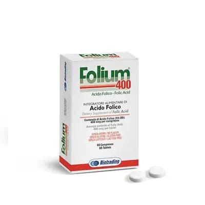 ფოლიუმ 400მკგ #60ტ